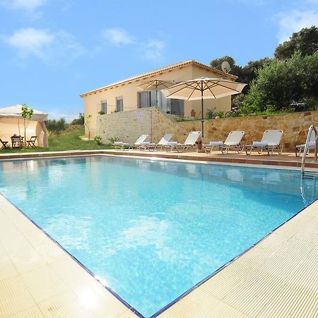 Kivotos Villa Private Pool Maroulas Bagian luar foto