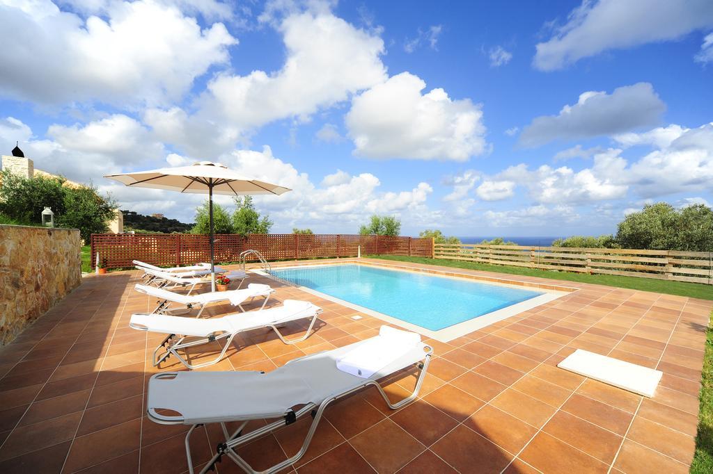 Kivotos Villa Private Pool Maroulas Bagian luar foto