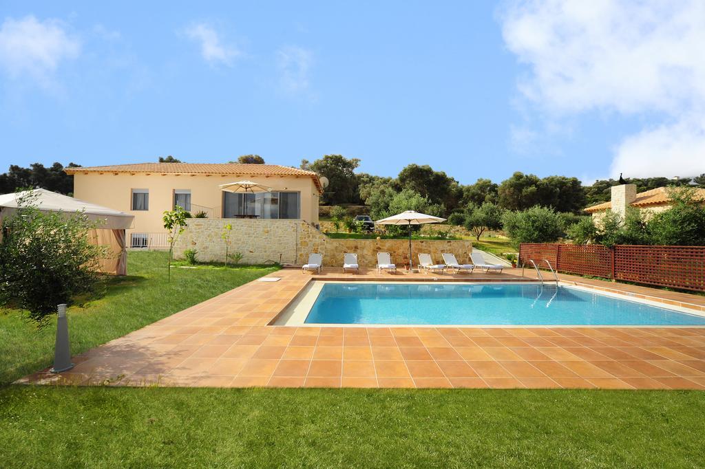 Kivotos Villa Private Pool Maroulas Bagian luar foto