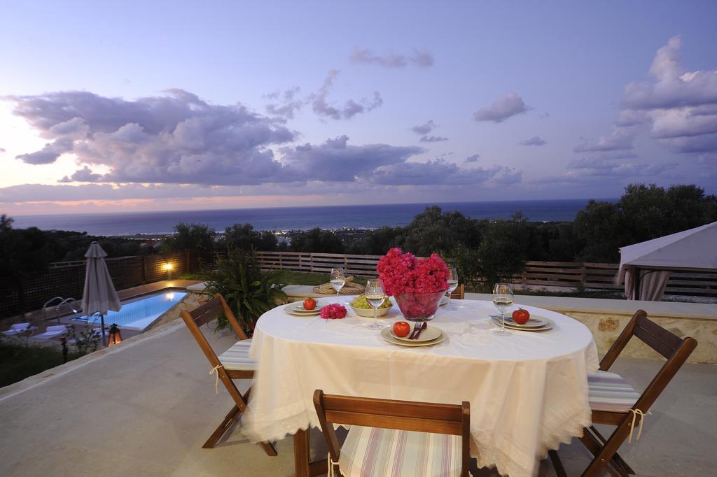 Kivotos Villa Private Pool Maroulas Bagian luar foto
