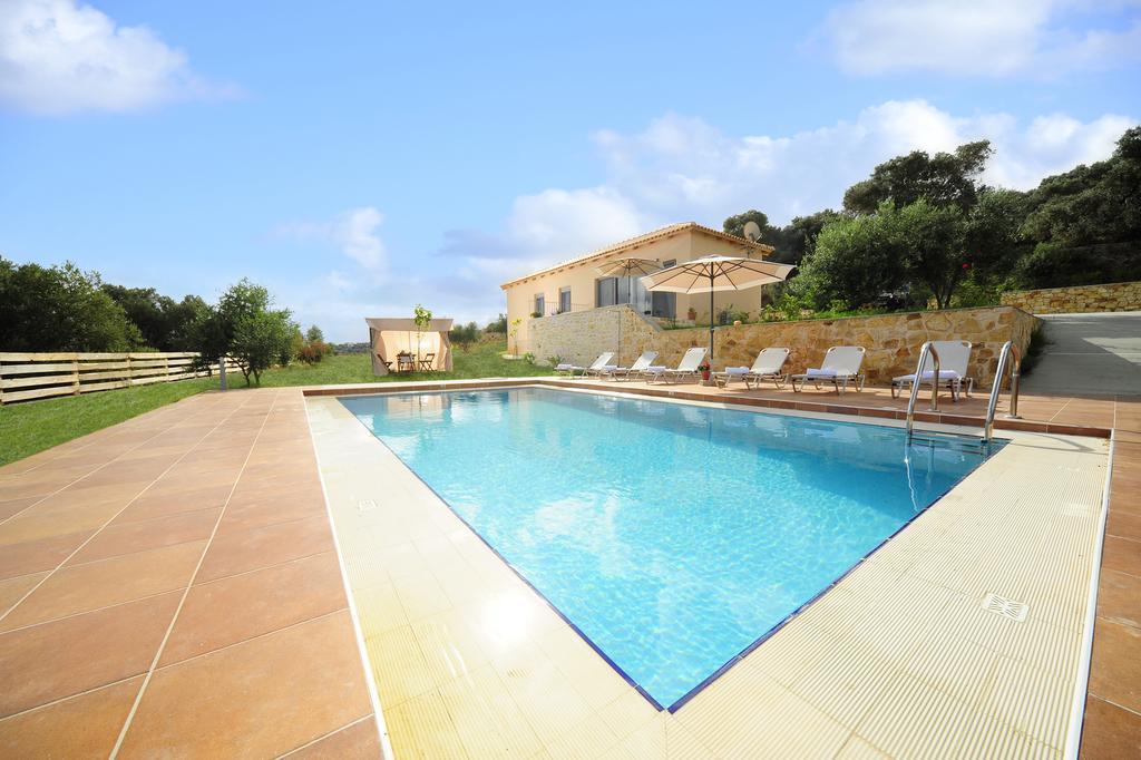 Kivotos Villa Private Pool Maroulas Bagian luar foto